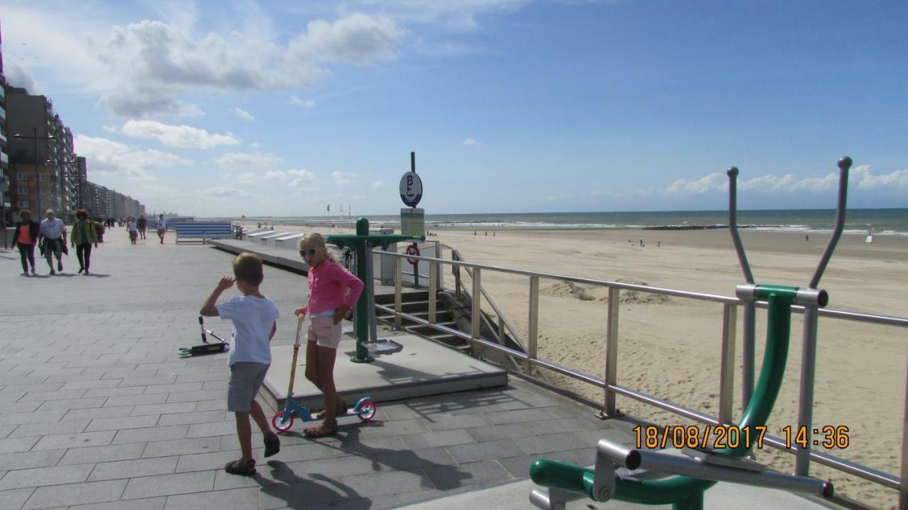 Toplocatie Middelkerke Frontal Sea View Exteriér fotografie